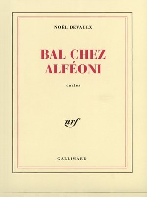 cover image of Bal chez Alféoni